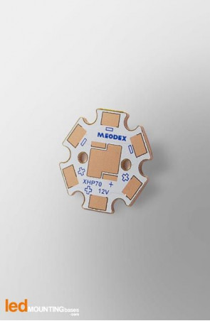 STAR PCB  for 1 LED CREE XHP70 12V - Super Thermal Pad Technology