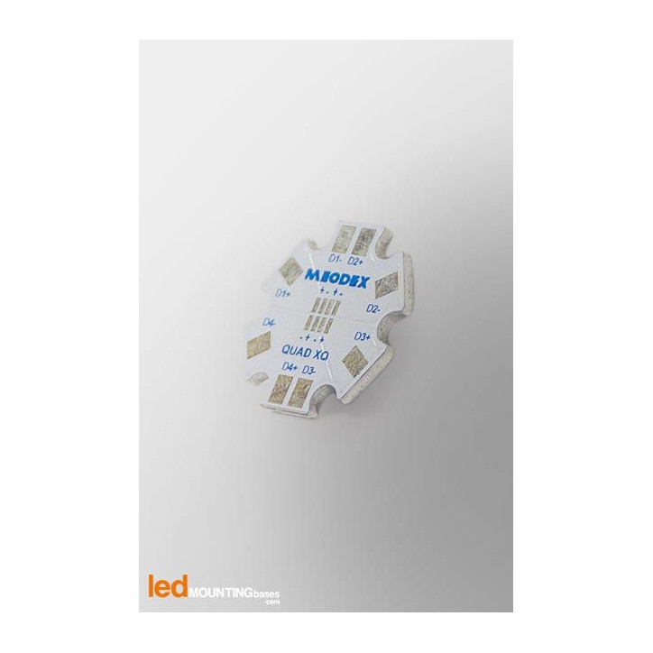 STAR PCB  for 4 LEDs CREE XQ-D