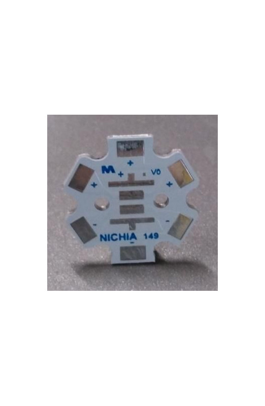 PCB STAR pour 1 LED Nichia N9x149-Star-Led Mounting Bases SAS