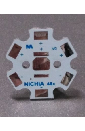 STAR PCB  for 1 LED Nichia NFMW48x