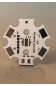 PCB STAR pour 1 LED CREE XHP35 High-Intensity-Star-Led Mounting Bases SAS