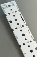 Strip PCB for 6 LED NICHIA 11AD6 / Ledil LED lens compatible