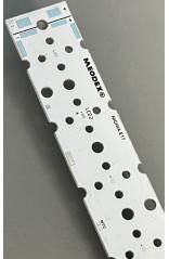 Strip PCB for 6 LED NICHIA E17 / Ledil LED lens compatible