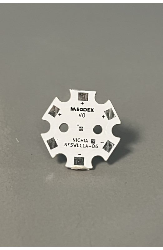PCB STAR pour 1 LED NICHIA 11AD6-Star-Led Mounting Bases SAS