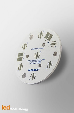 PCB MR11 pour 7 LED CREE XT-E High-Voltage White compatible optique Khatod