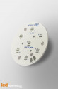 MR16 PCB for 7 LED CREE XP-L / POL LED lens compatible