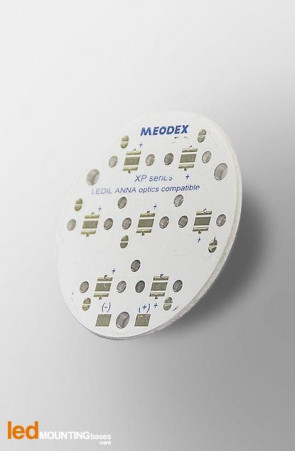MR16 PCB  for 7 LED CREE XP-L / Ledil LED lens compatible