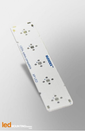 Strip PCB  for 5 LED CREE XP-E High-Efficiency White