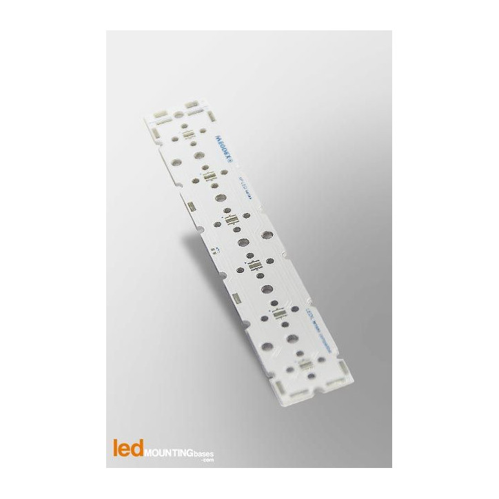 PCB Strip pour 6 LED CREE XHP35 High-Intensity compatible optique Ledil