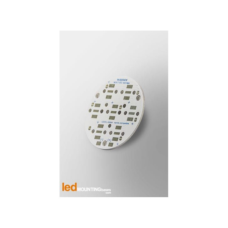 PCB MR16 pour 7 LED CREE MX6/3 compatible optique Ledil