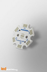PCB STAR pour 1 LED Seoul Viosys CUN06A1B compatible optique Ledil et Carclo