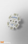 STAR PCB  for 1 LED Seoul ViosysCUN0CF2 / Ledil and Carclo LED lens compatible-Star-Led Mounting Bases SAS