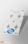 PCB Strip pour 4 LED CREE XM-L compatible optique Ledil-Strip-Led Mounting Bases SAS