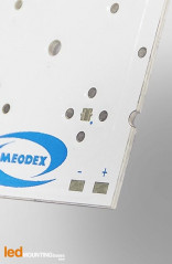 MCPCB STRIP pour 4 LEDs CREE XB-D compatible optique Ledil