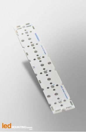 MCPCB STRIP pour 6 LEDs Osram Oslon Serie compatible optique Ledil