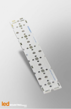 PCB Strip pour 6 LED Nichia N219 compatible optique Ledil