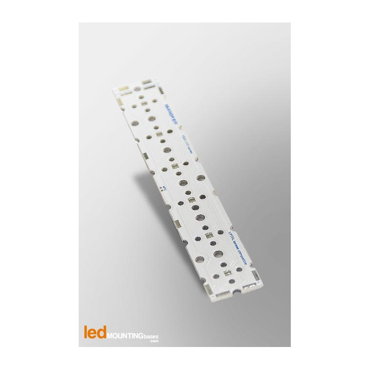 STRIP MCPCB  for 6 LEDs CREE XB-D Ledil LED Lens compatible