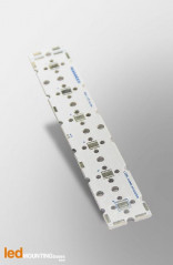 Strip PCB for 6 LED CREE XM-L / Ledil LED lens compatible
