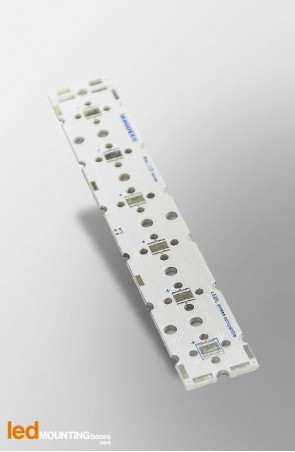 Strip PCB  for 6 LED CREE XM-L / Ledil LED lens compatible
