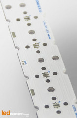 Strip PCB  for 6 LED Osram Oslon Serie / Ledil LED lens compatible