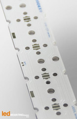 MCPCB STRIP pour 6 LEDs Nichia N219 compatible optique Ledil