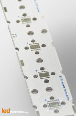 PCB Strip pour 6 LED CREE XM-L compatible optique Ledil