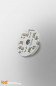 D18 PCB  for 3 LED Lumileds Luxeon Rebel / Ledil LED lens compatible-Diameter 18mm-Led Mounting Bases SAS