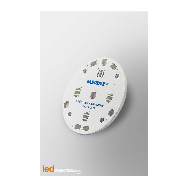 D35 MCPCB  for 4 LEDs Nichia 219 Ledil LED Lens compatible