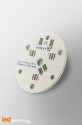 MCPCB Diametre 35mm pour 3 LEDs Intematix x3535 compatible optique Ledil