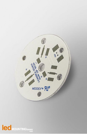 PCB MR11 pour 3 LED Nichia x83 compatible optique Khatod