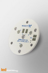 MCPCB Diametre 35mm pour 3 LEDs Osram Oslon Serie compatible optique Ledil