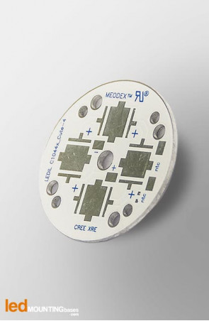 PCB MR11 pour 4 LED CREE XR compatible optique Ledil
