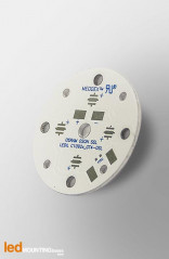 MCPCB Diametre 35mm pour 4 LEDs Osram Oslon Serie compatible optique Ledil