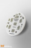 MCPCB Diametre 40mm pour 3 LEDs Liteon P00 compatible optique Ledil MCPCB Diametre 40mm pour 3 LEDs Liteon P00 compatible optique Ledil