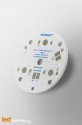 MCPCB Diametre 40mm pour 3 LEDs Osram Dragon Serie compatible optique Ledil