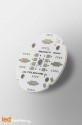 MCPCB Diametre 40mm pour 4 LEDs CREE MC-E compatible optique Ledil