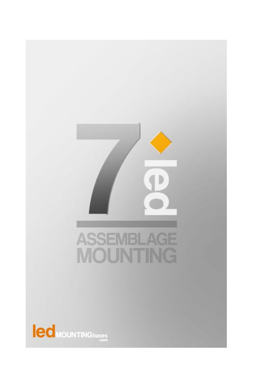 Assemblage 7 LEDs-Services-Led Mounting Bases SAS