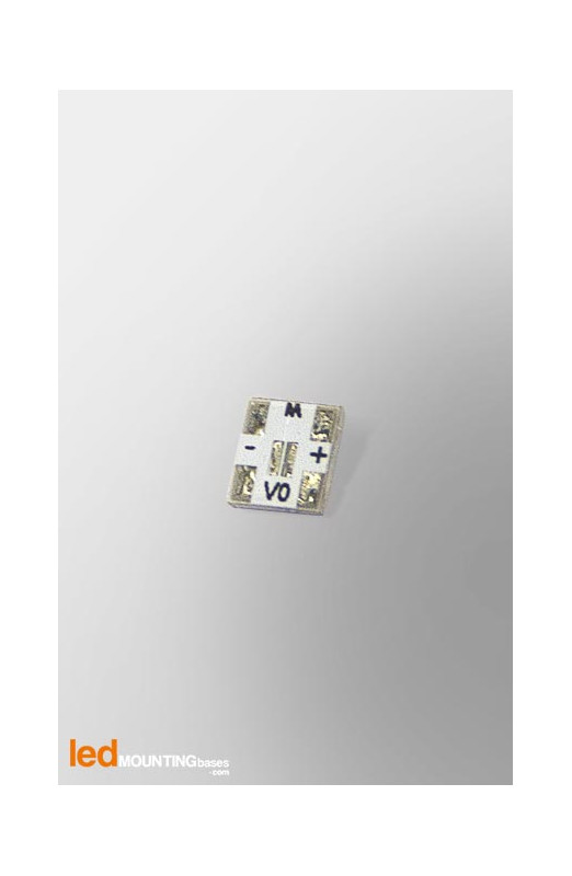 PCB  for 1 LED Lumileds Luxeon Z /  LED lens compatible-LED PCB-Led Mounting Bases SAS